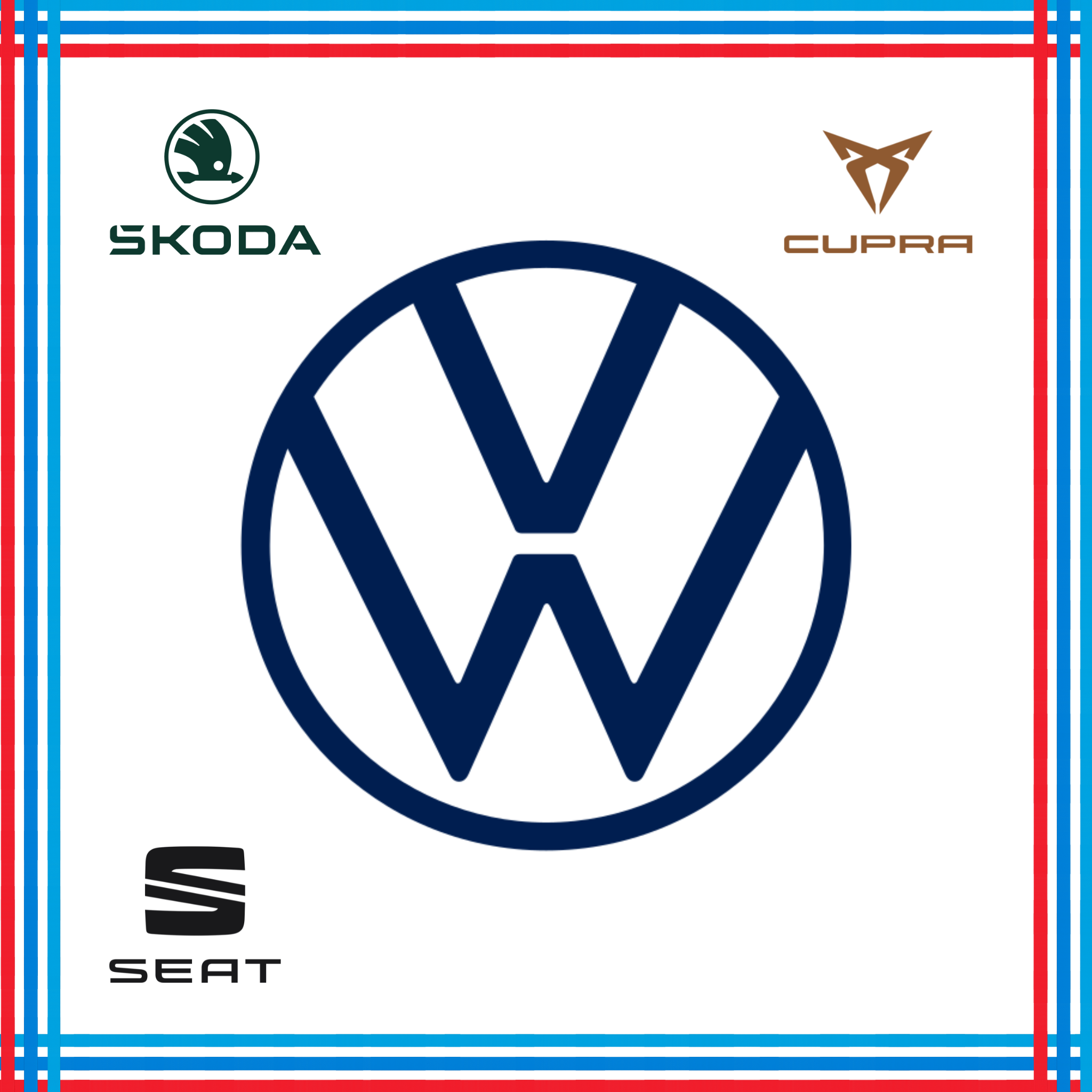Volkswagen, Seat, Skoda and Cupra