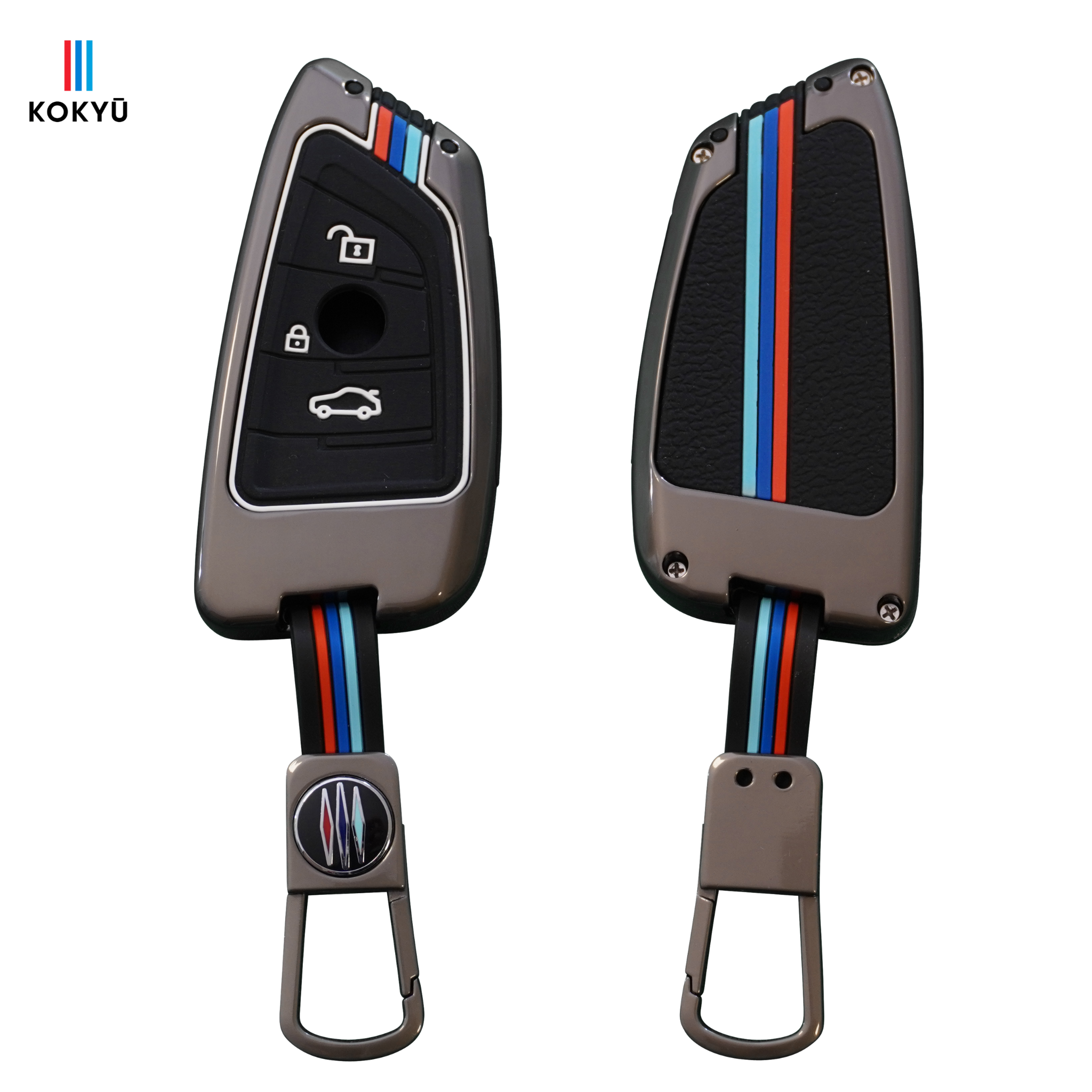 BMW Type 2A Key Cover Grey (without Extra Button)